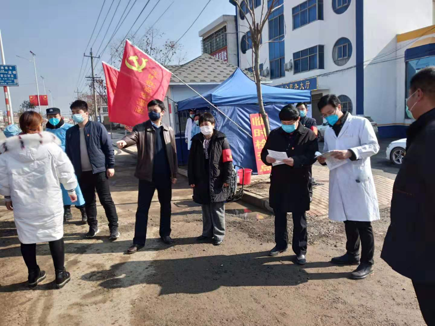邓州市人大主任导赵显三到孟楼督导检查疫情防控工作