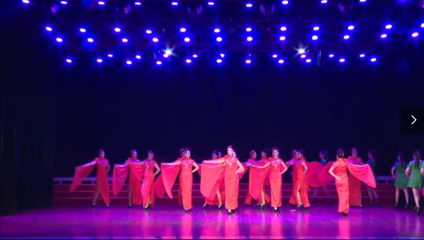 中国铁路郑州局集团公司 模特表演《祖国画卷》