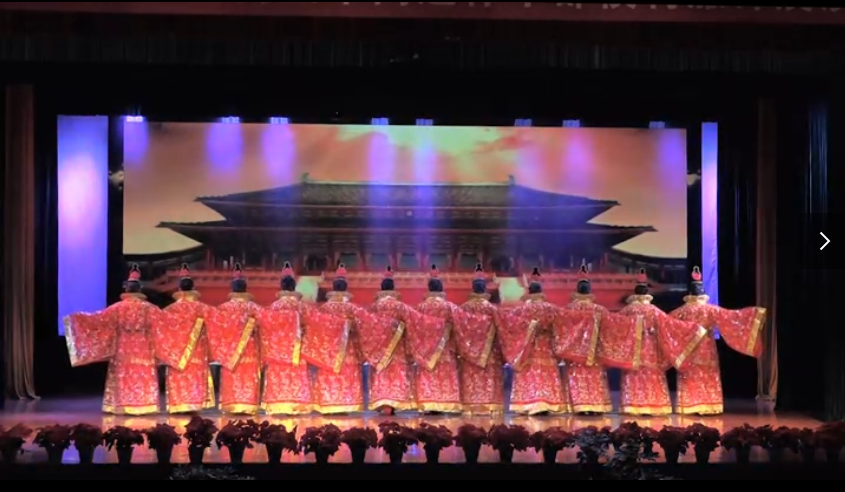 南阳市委老干部局  模特表演《中华神韵》