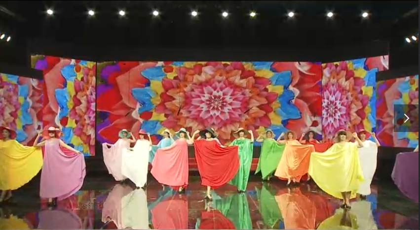 平顶山市委老干部局 模特表演《七彩人生》